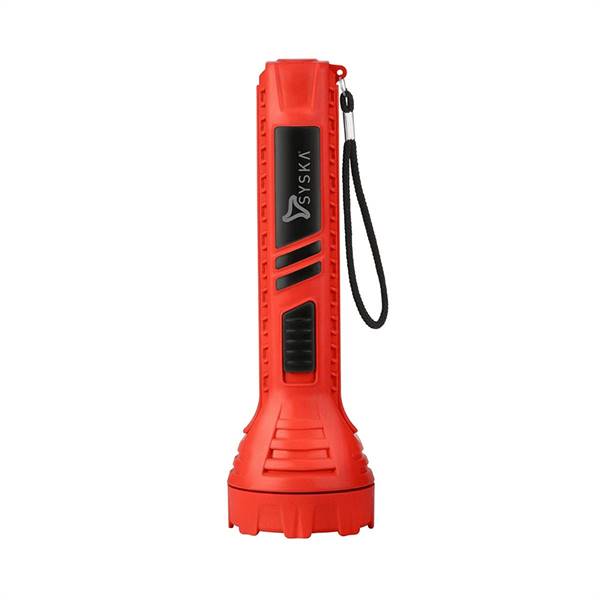 Syska MaxLit T112UL Bright Led Rechargeable Torch-Green Red